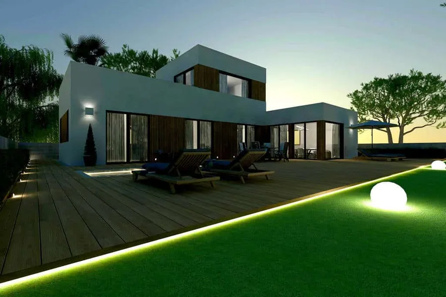 Casa prefabricada minimalista Reino Unido 166