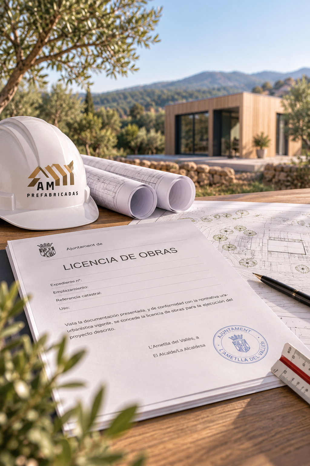 Tramitación de licencia de obras para vivienda prefabricada