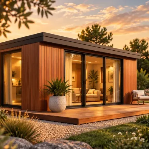 Tiny House prefabricada de fusta a Barcelona